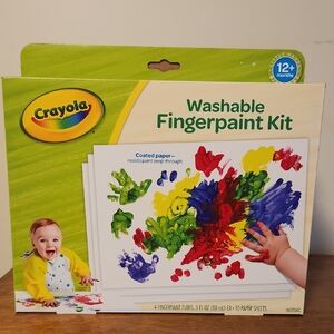 Crayola Washable Fingerpaint Kit